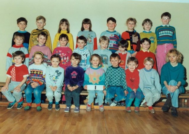 Klasa I SP Kliniska (rok szkolny 1994 / 1995)