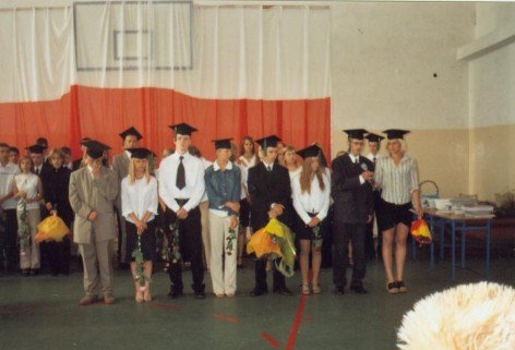 Zakończenie gimnazjum - kl. IIIb (rok szkolny 2002 /2003)