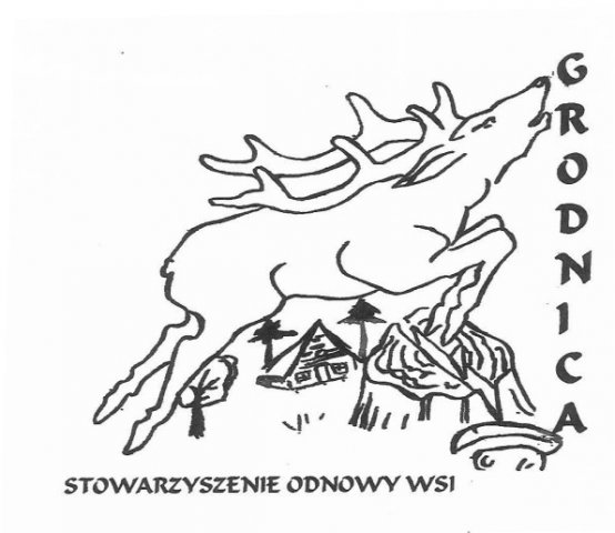 Logo Stowarzyszenia Odnowy Wsi "Grodnica" w Kliniskach Wielkich