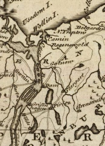 Pomorze Zachodnie w 1747r.