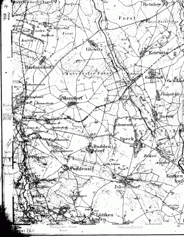 Okolice Nowogardu, Maszewa, Goleniowa w 1893r.